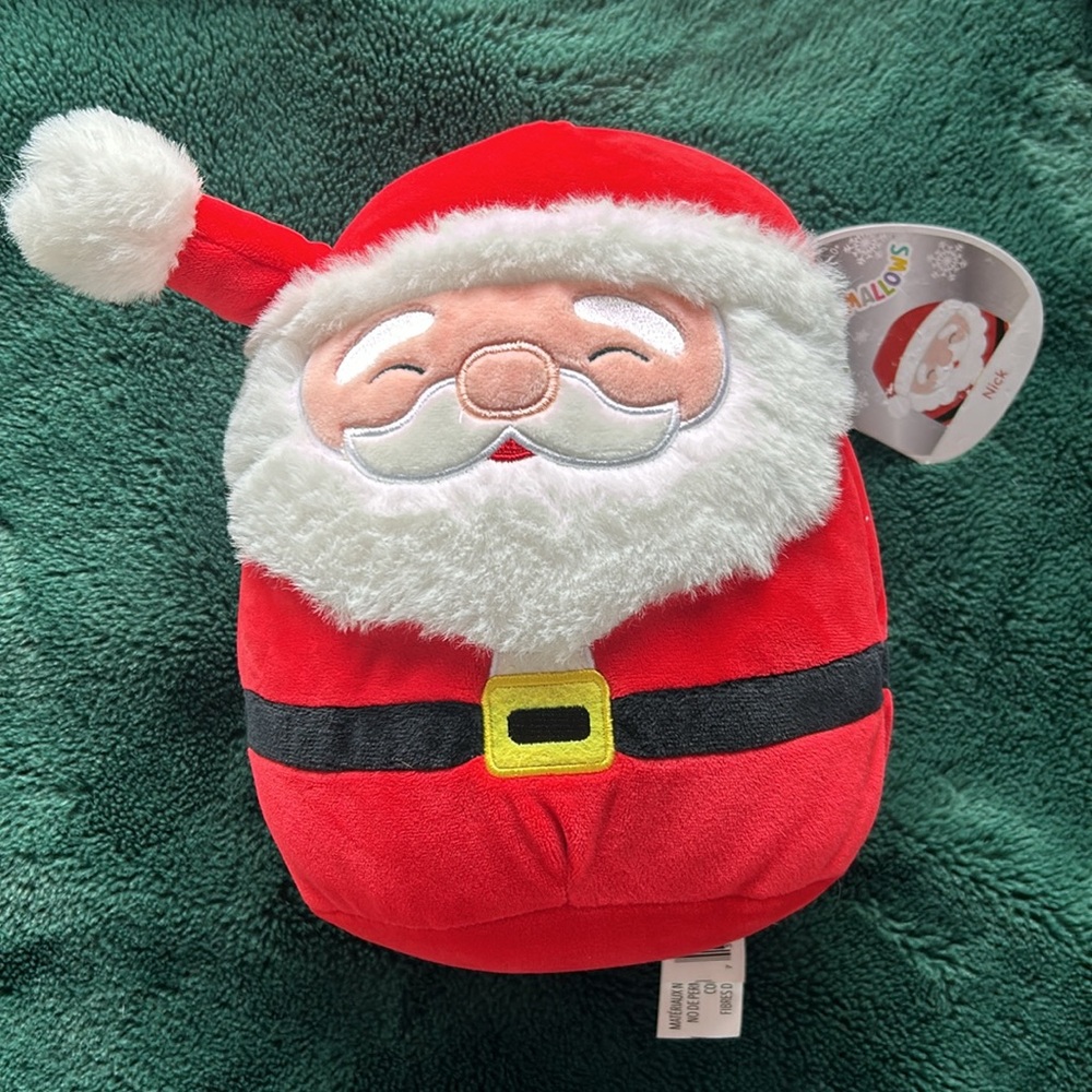 NWT Santa “Nick” Squishmallows